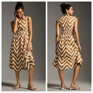 Anthropologie | Dresses | Anthropologie Velvet Empire Waist Midi Dress |  Poshmark